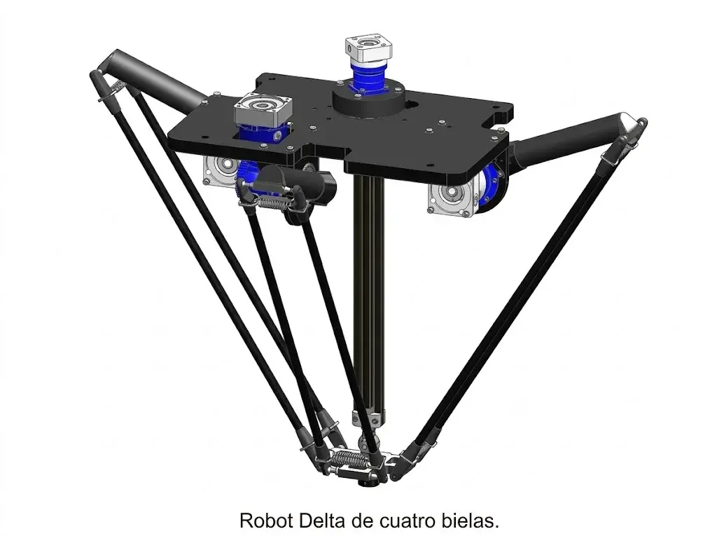 robot-delta-de-cuatro-bielas