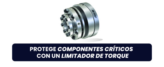Protege componentes críticos de tu máquina desde el diseño con un limitador de torque